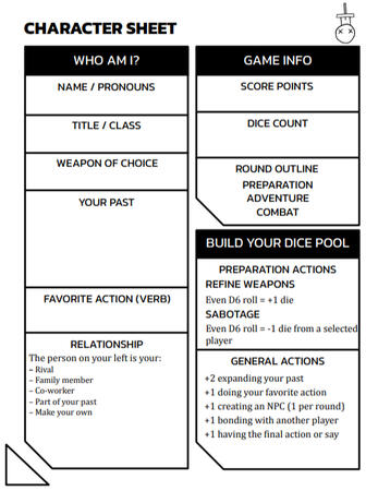 Character Sheet